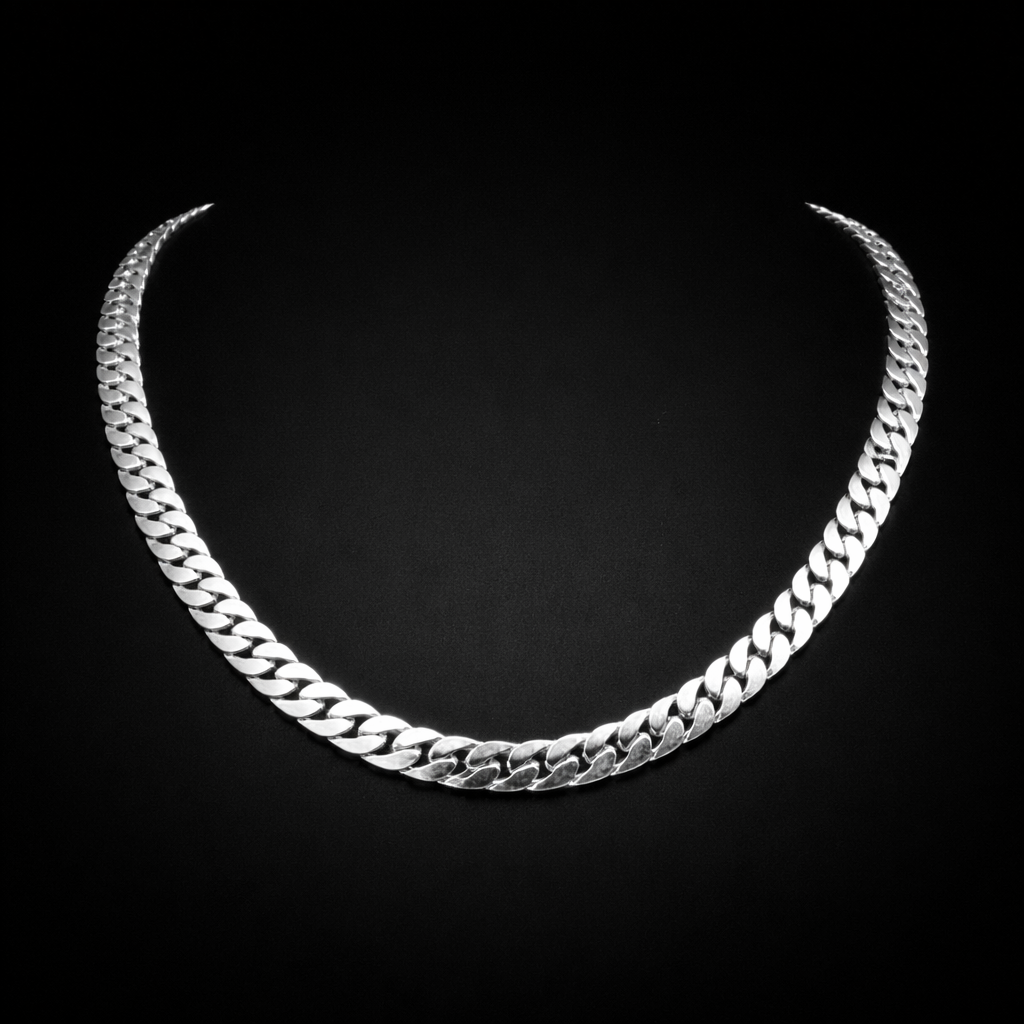 Men’s Link Chain Necklace – Premium Gold & Silver Stainless Steel Chain
